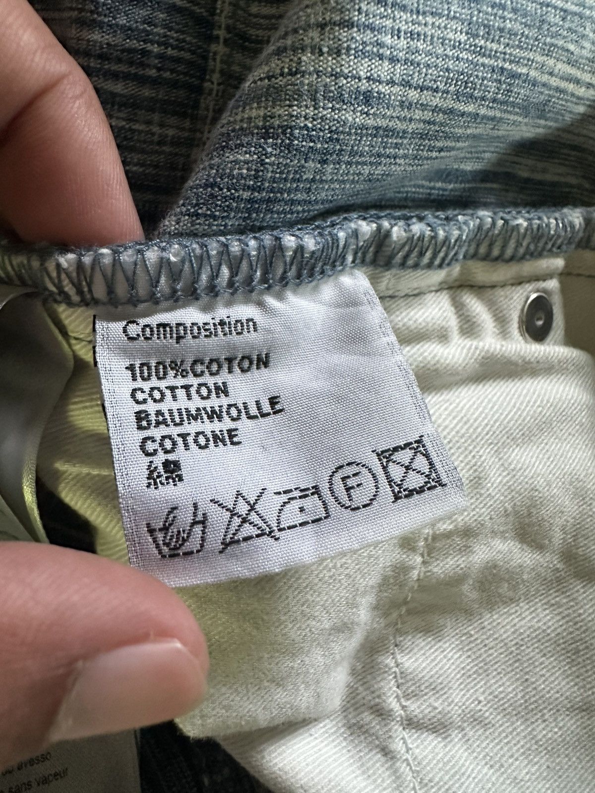 Dior Dior Oblique Monogram Jeans Size US 33 - 7 Thumbnail