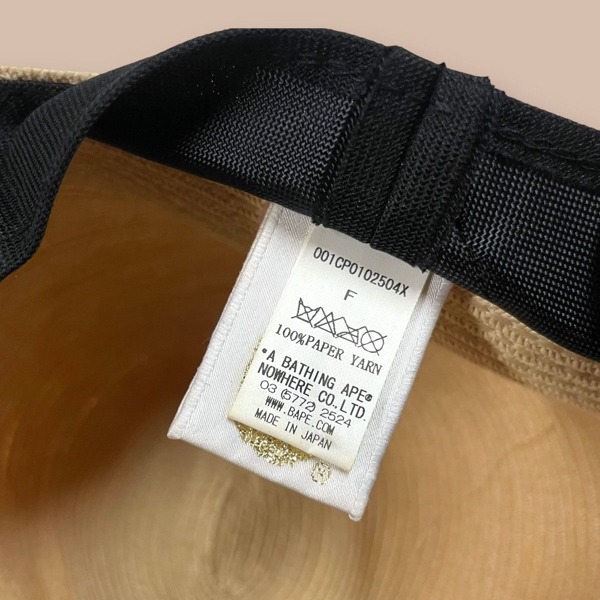 Bape Bape Paper Yarn Brim Hat Size ONE SIZE - 13 Thumbnail