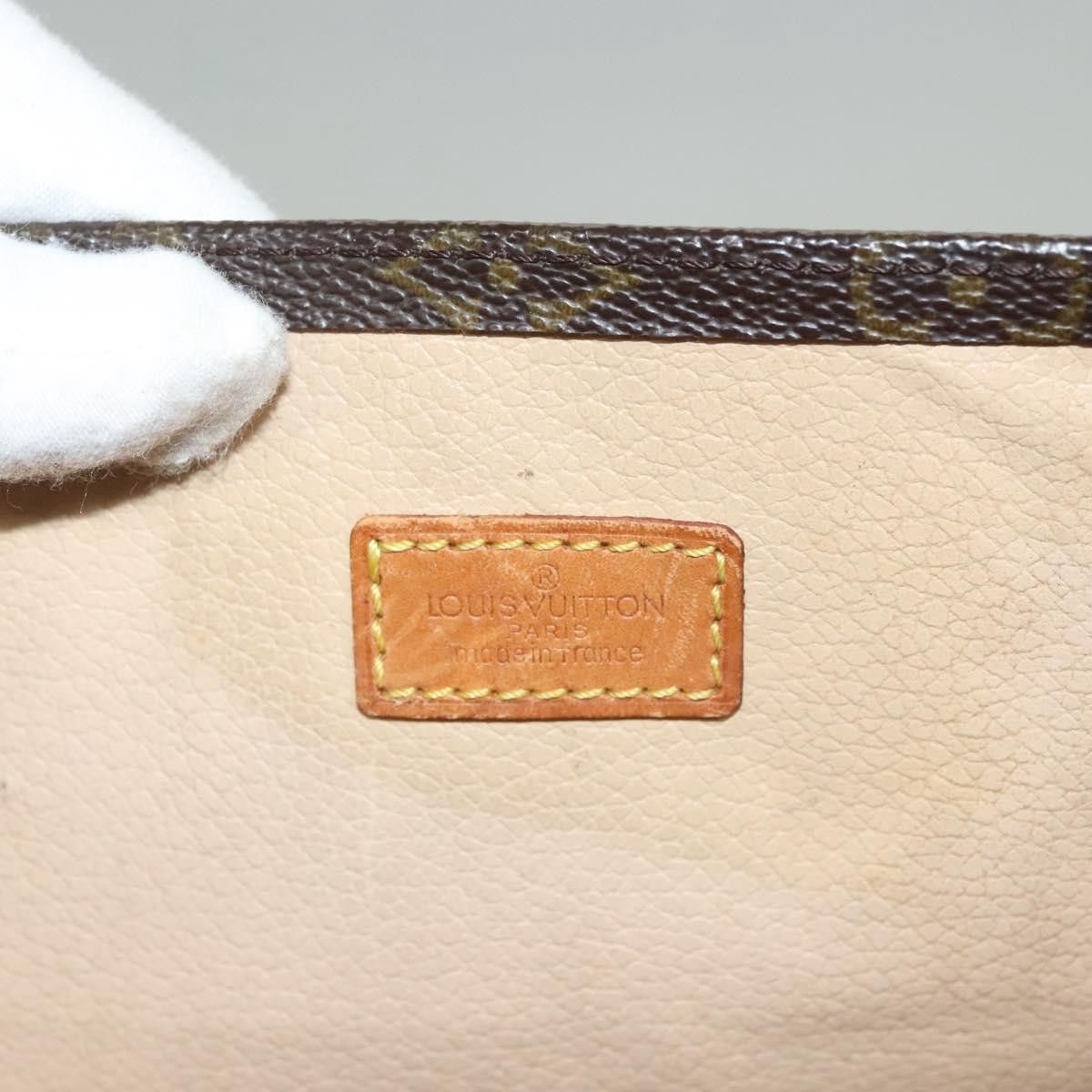 Louis Vuitton LOUIS VUITTON Monogram Sac Plat Hand Bag M51140 Size ONE SIZE - 10 Thumbnail