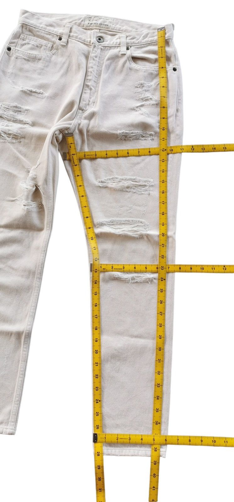 Japanese Brand Another Edition Denim Jeans Size US 29 - 8 Thumbnail