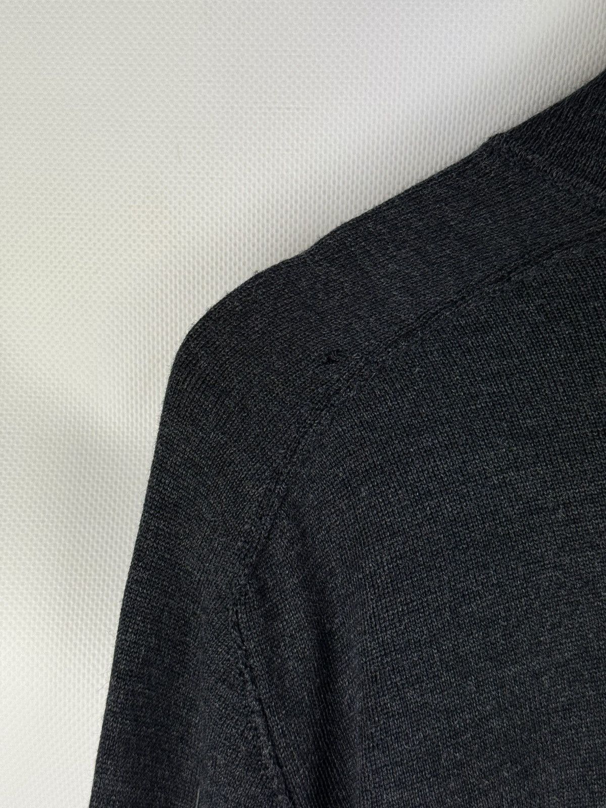 Stone Island Stone Island Men’s Distressed Full Zip Wool Sweater Size US XL / EU 56 / 4 - 13 Thumbnail