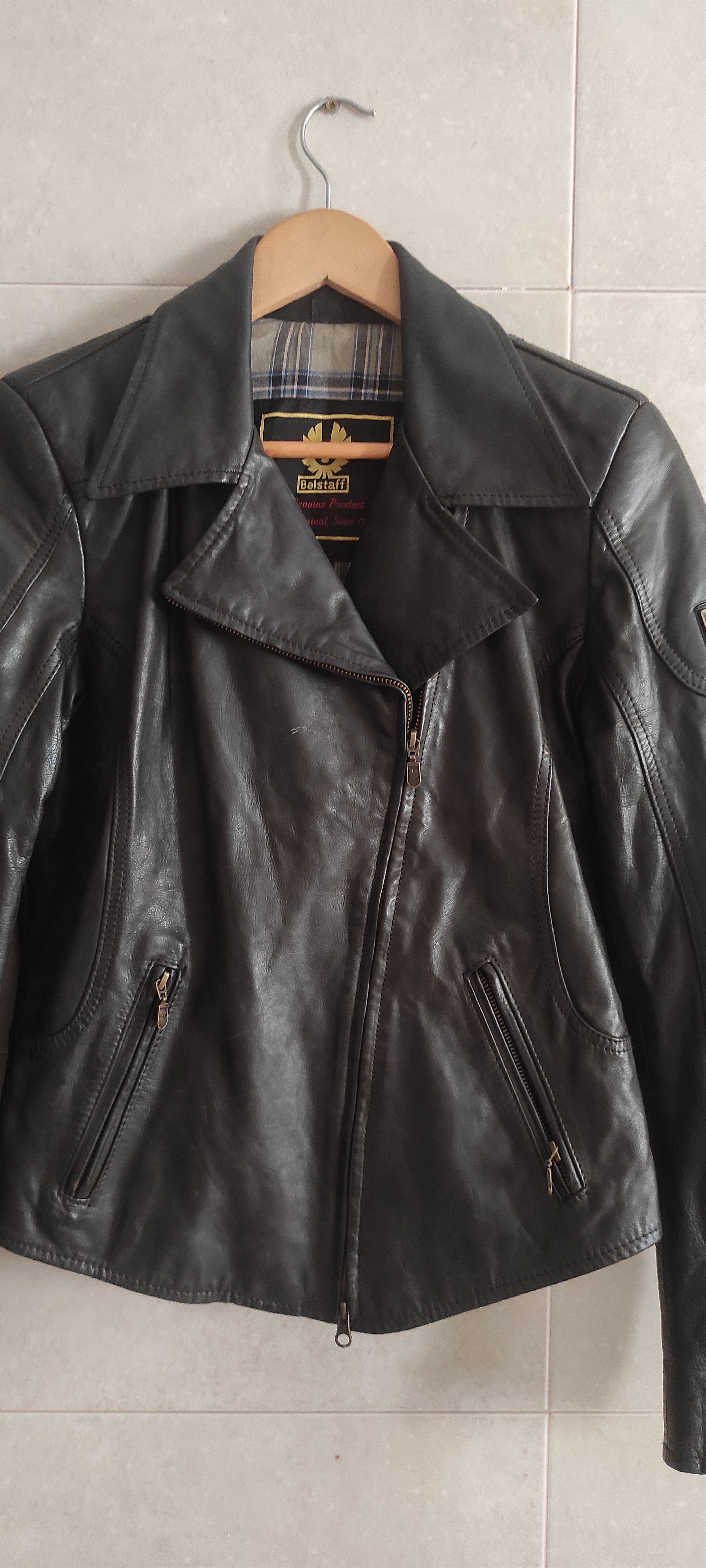 Belstaff Belstaff Leather Jacket Gold Label Black Biker Motorcycle Size S / US 4 / IT 40 - 13 Thumbnail