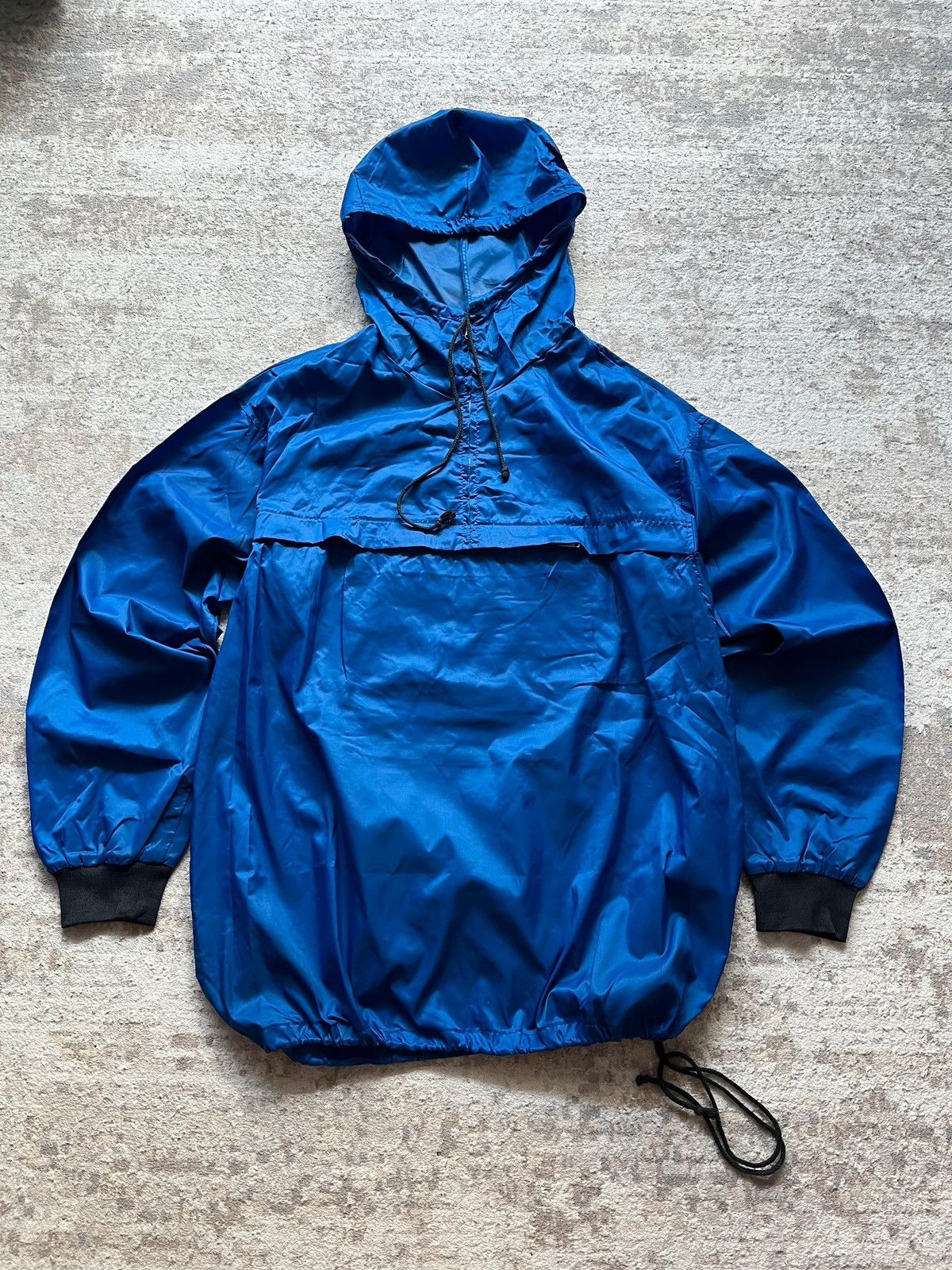 Vintage Vintage 80s Anorak Nylon Rare Adjustable Open Size US L / EU 52-54 / 3 - 16 Thumbnail
