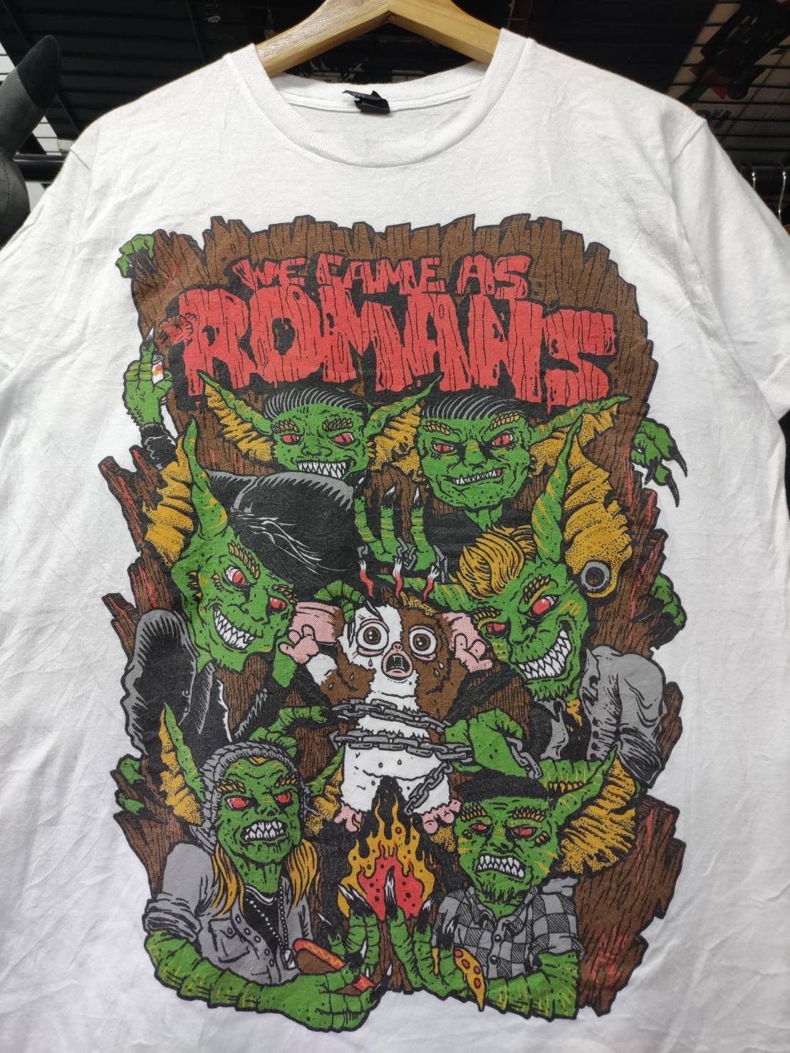 Band Tees Rare! Vtg We Came As Romans " Gremlins " Parody T-Shirt Size US M / EU 48-50 / 2 - 1 Thumbnail