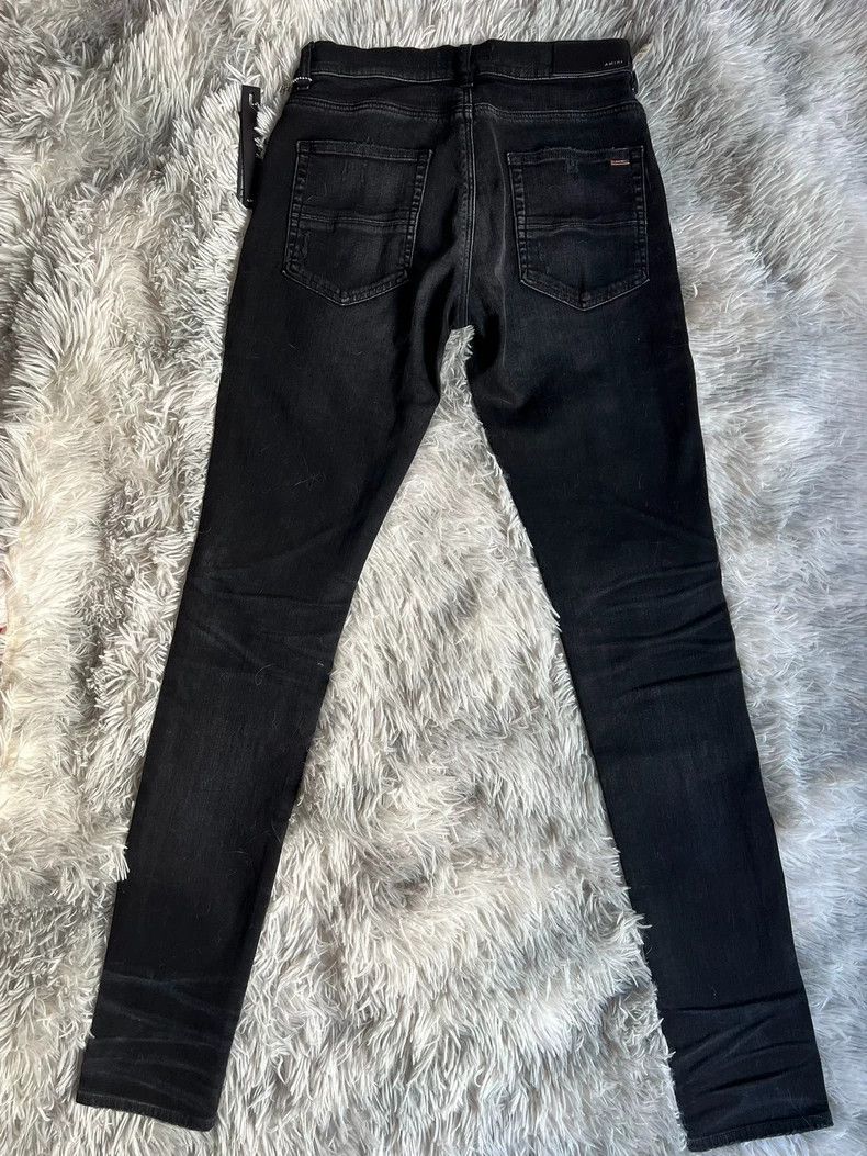 Amiri Amiri leather black jean Size US 30 / EU 46 - 5 Thumbnail