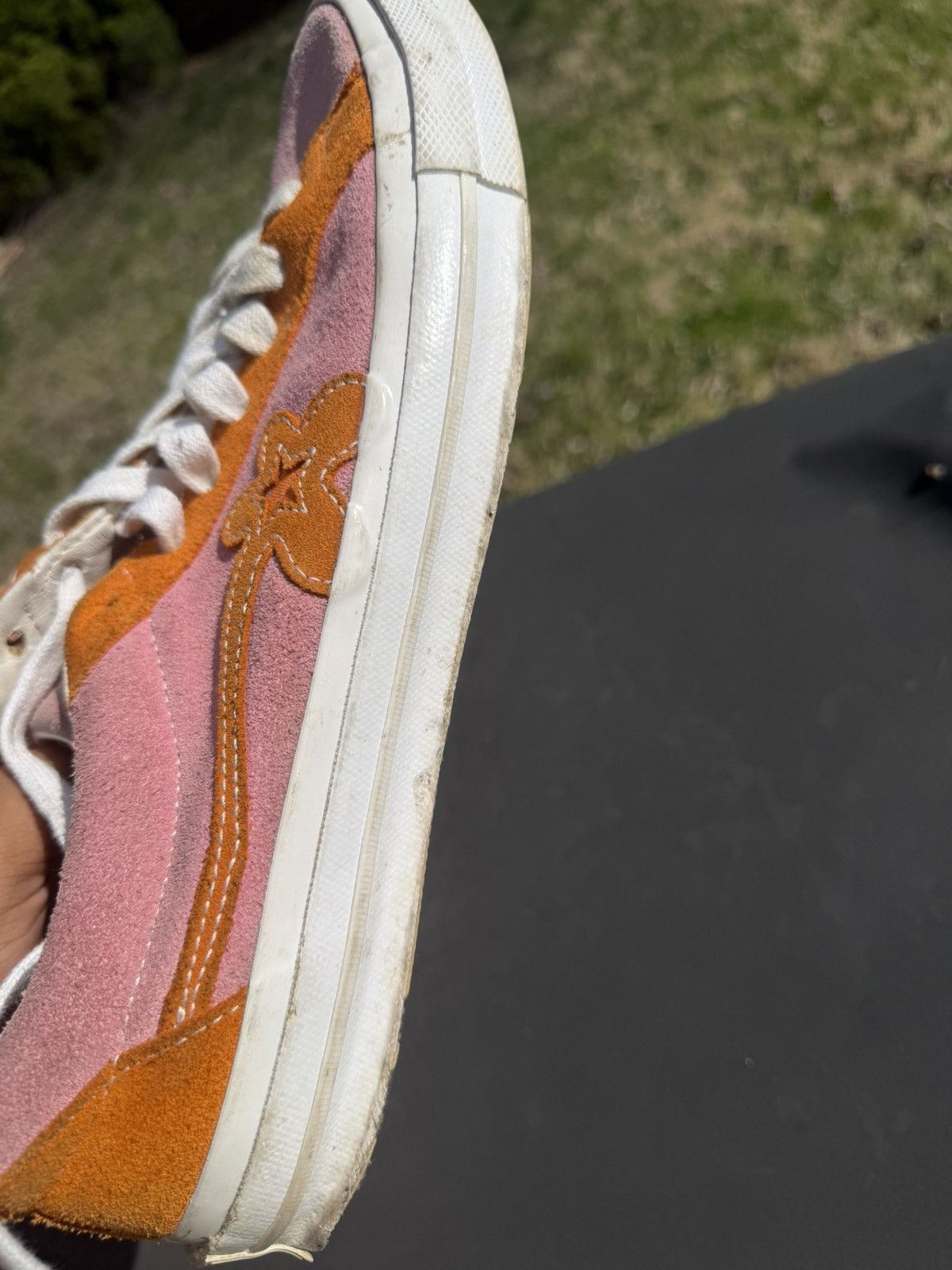 Converse × Golf le Fleur Golf le Fleur Converse Pink & Orange Size US 12 / EU 45 - 5 Thumbnail