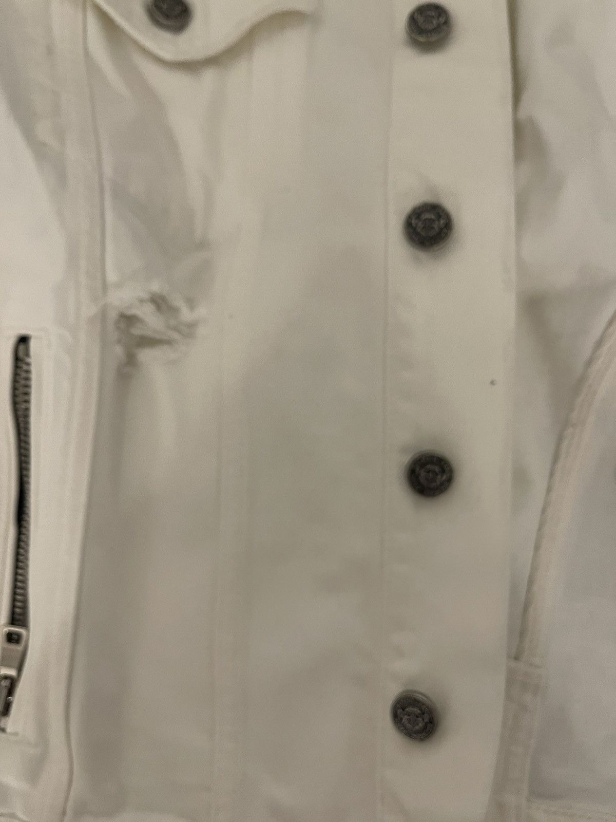 Balmain Balmain white denim jacket Size US L / EU 52-54 / 3 - 15 Thumbnail