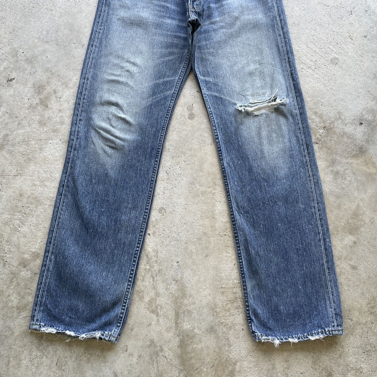 Levi's Vintage Levi’s 503 Distressed Jeans Faded Denim Pants W32 Size US 32 / EU 48 - 4 Thumbnail