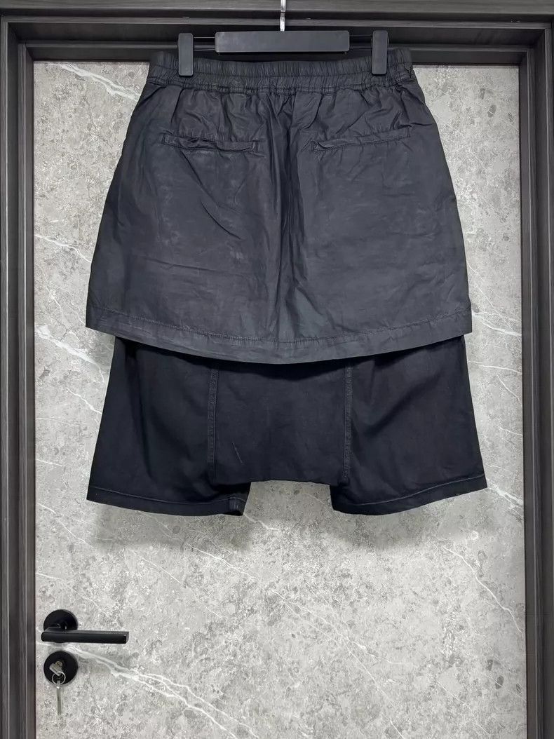 Rick Owens Rick Owens Rick Owens Black Skirt Shorts Combo-2506 Size US 27 - 2 Thumbnail