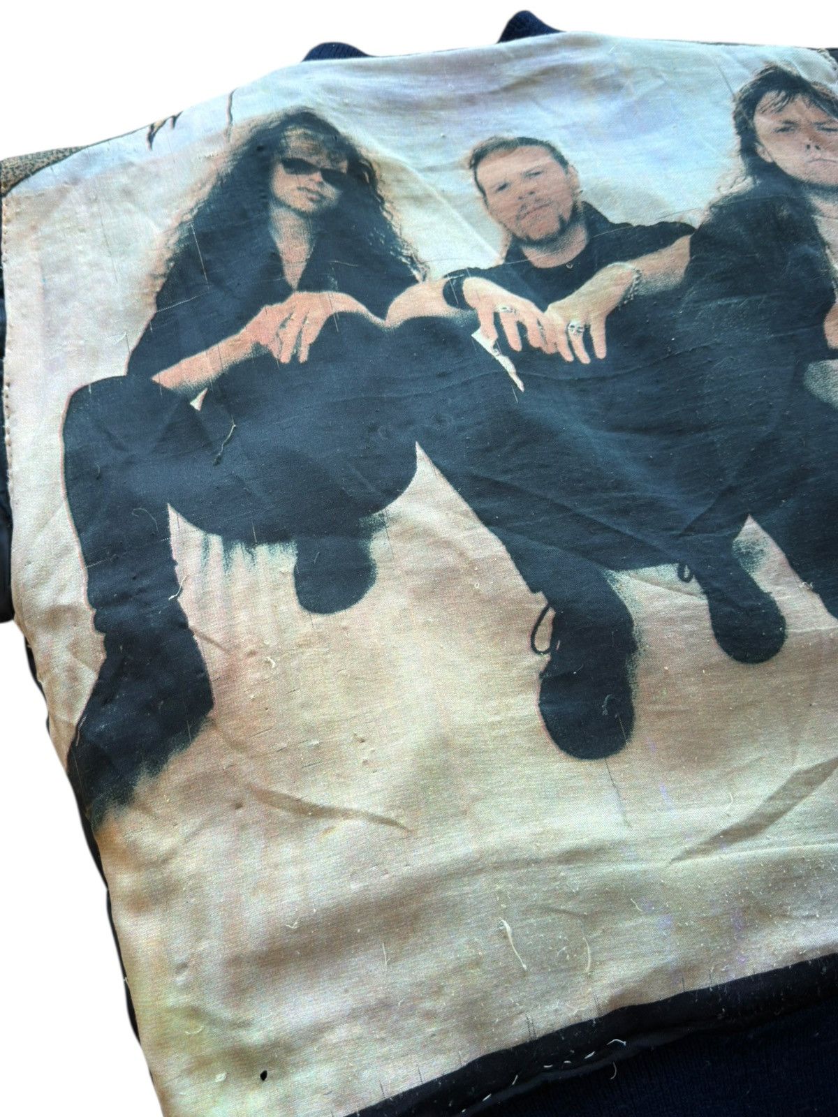 Metallica *RARE* 1989 METALLICA ONE BOMBER BACK PATCH METAL BAND Size US XL / EU 56 / 4 - 14 Thumbnail