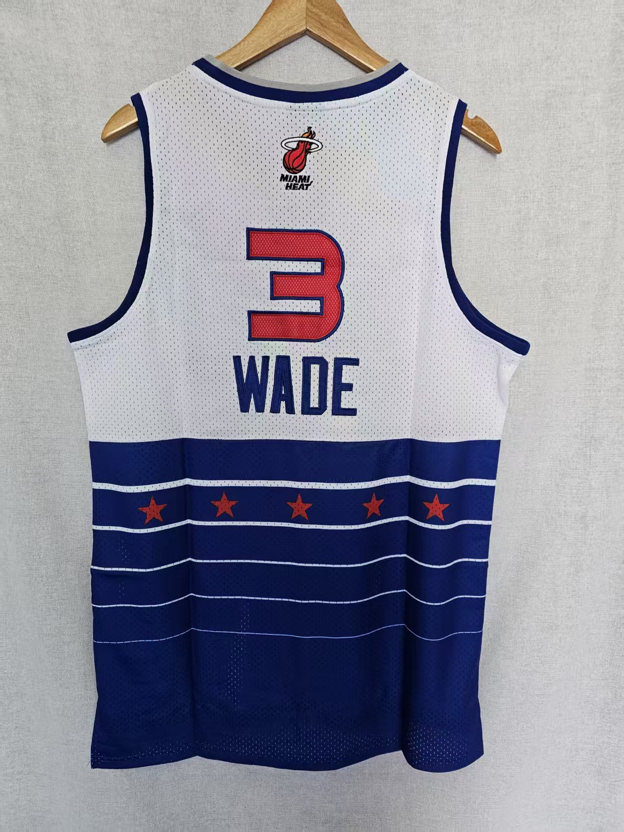 NBA Dwyane Wade Jersey 2006 Houston All Star Double Stitched Size US XL / EU 56 / 4 - 1 Thumbnail