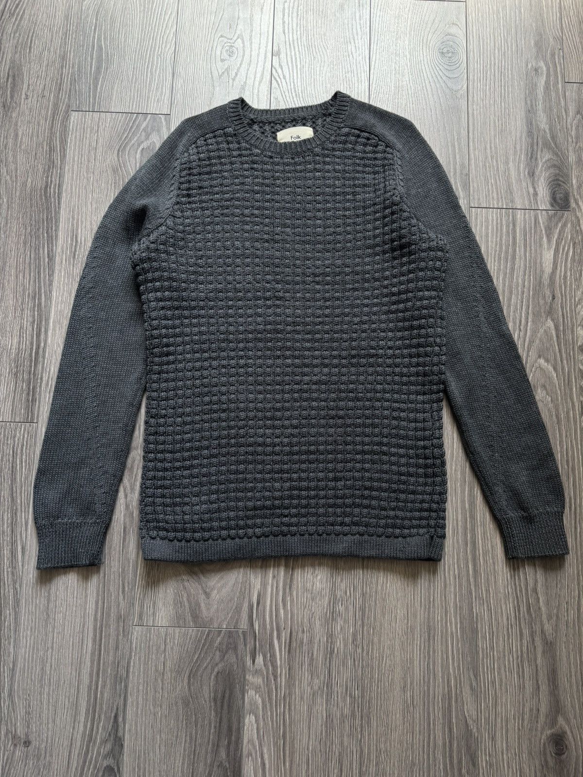 Folk Folk Dark Gray Piano Jumper Knitted Sweatshirt 4 Size US M / EU 48-50 / 2 - 9 Thumbnail