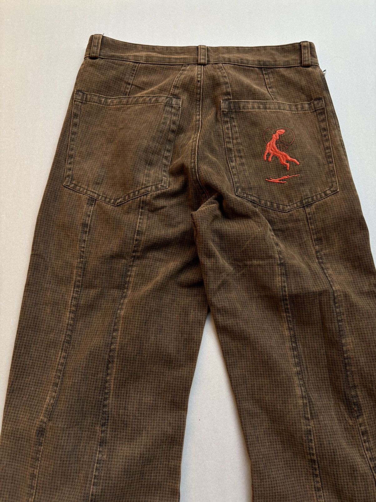 Griffin Lace up flare pants Size US 28 / EU 44 - 8 Thumbnail