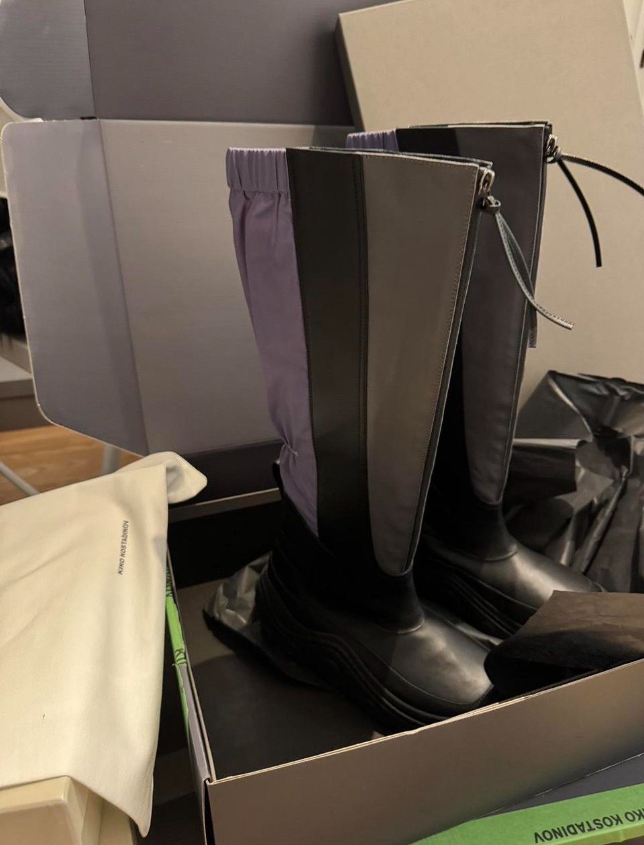 Kiko Kostadinov Kiko Kostadinov × Loro Piana Maiden High Boot Size US 9 / EU 42 - 2 Thumbnail