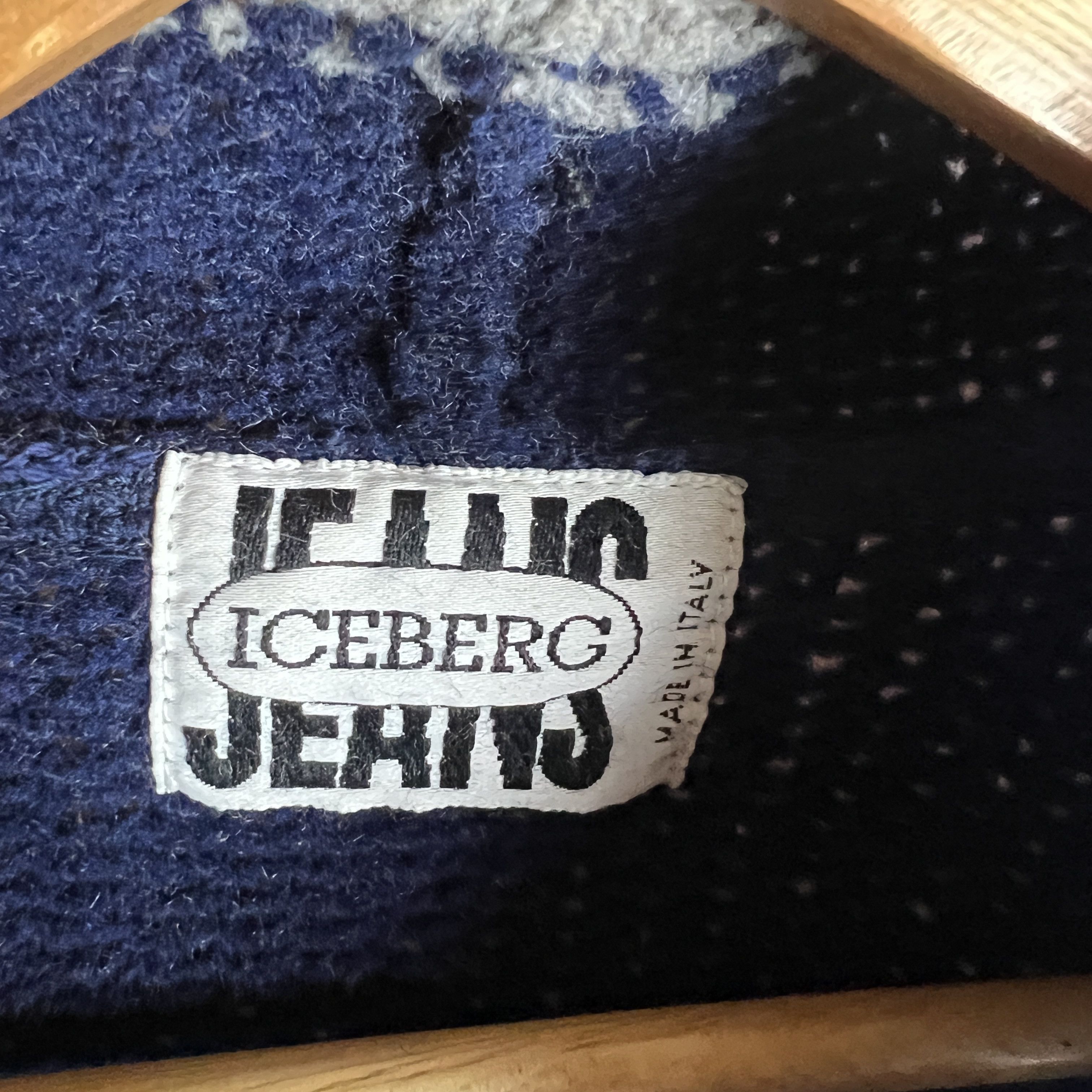 Iceberg Iceberg Jeans Sweater Men's Size XL Blue Long Sleeve Size US XL / EU 56 / 4 - 4 Thumbnail