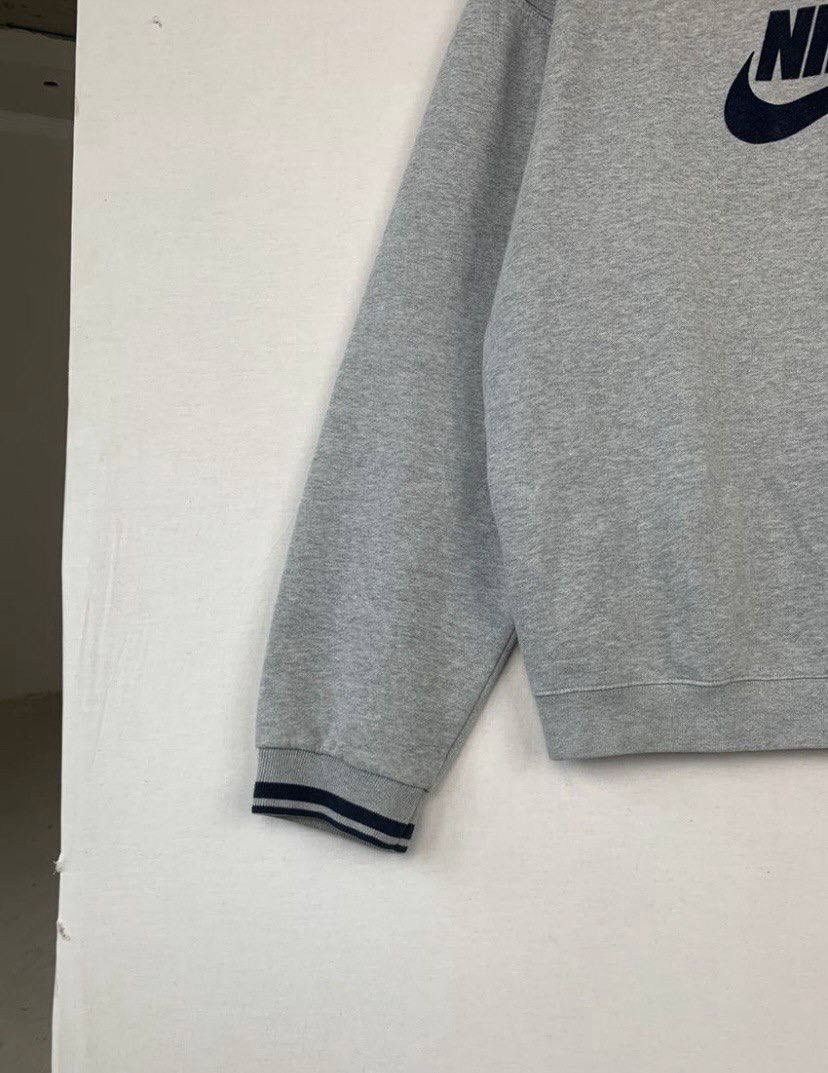Nike × Vintage Vintage Nike Sweatshirt Big Logo Baggy Swoosh y2k 90s Size US L / EU 52-54 / 3 - 3 Thumbnail