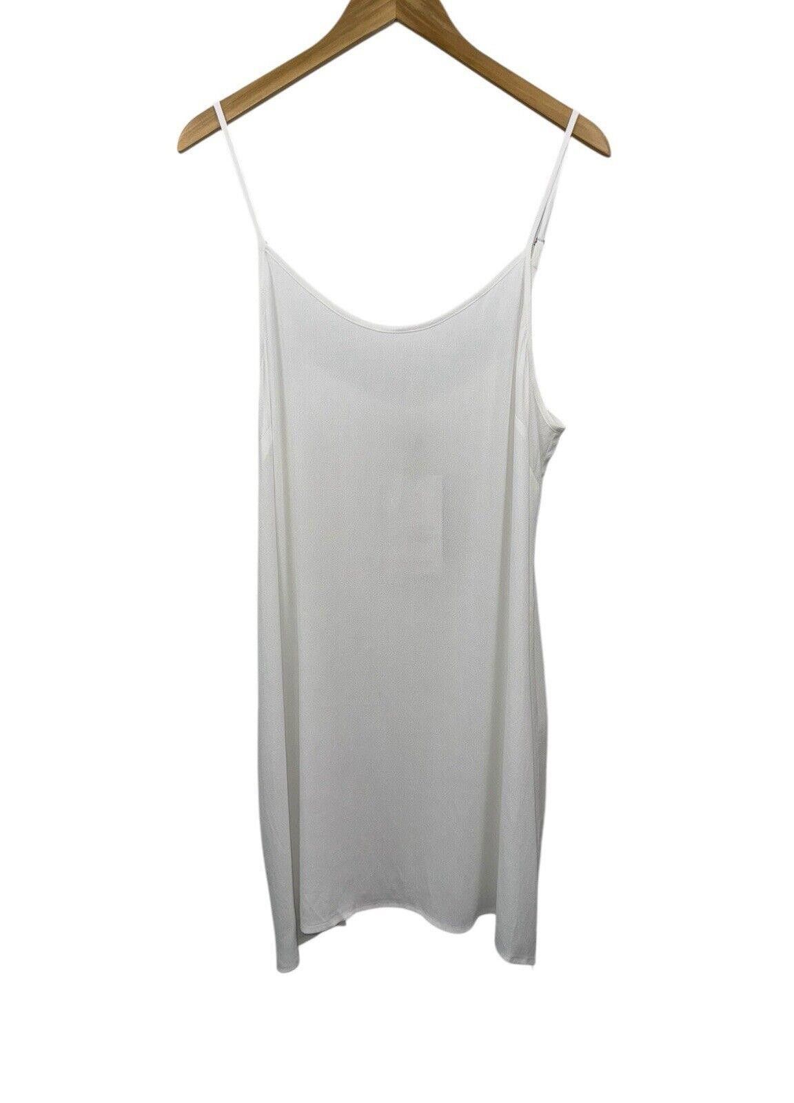 Designer Christy Dawn Slip On White Dress Sz XL NWT Size XL / US 12-14 / IT 48-50 - 1 Thumbnail