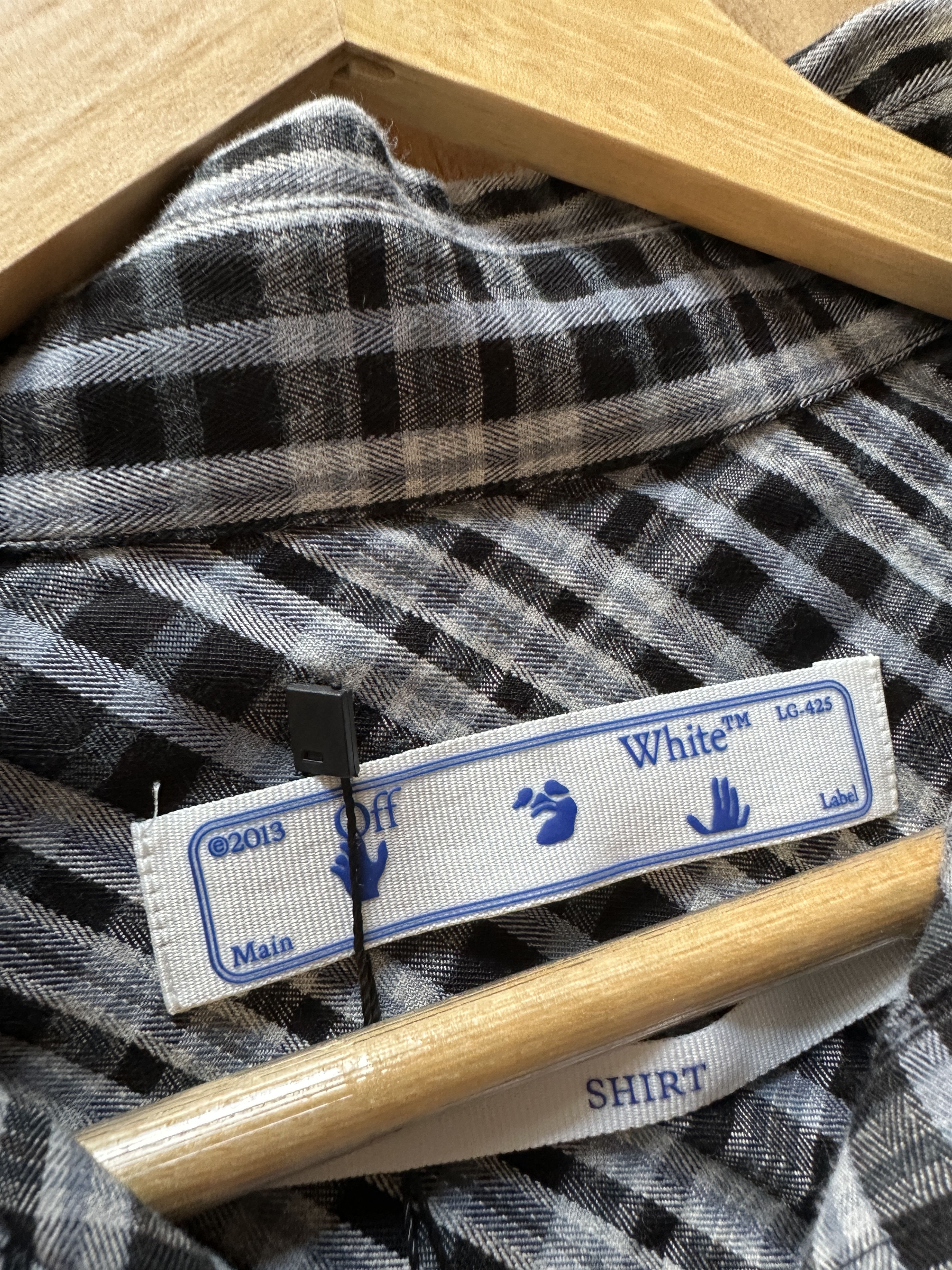 Off-White Off-White 'Hands' Flannel Size US S / EU 44-46 / 1 - 5 Thumbnail