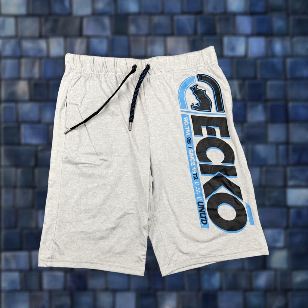 Ecko Unltd. Ecko Unltd Shorts Mens Medium Gray Jersey Drawstring Logo Pockets Athletic New Size US M / EU 48-50 / 2 - 1 Thumbnail