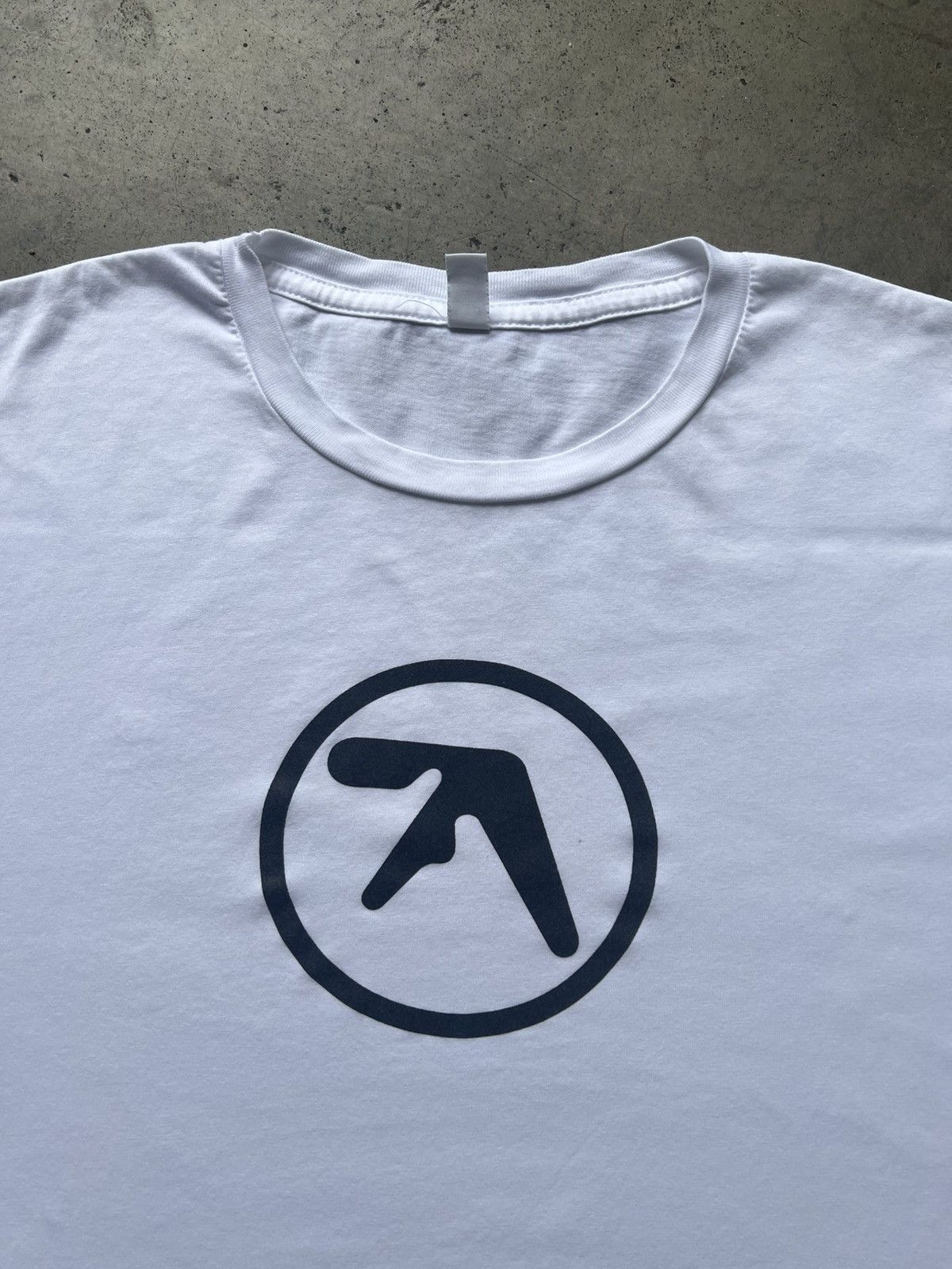 VTG 2018 Aphex Twin Logo Tee Shirt Bjork Nirvana Sonic Youth