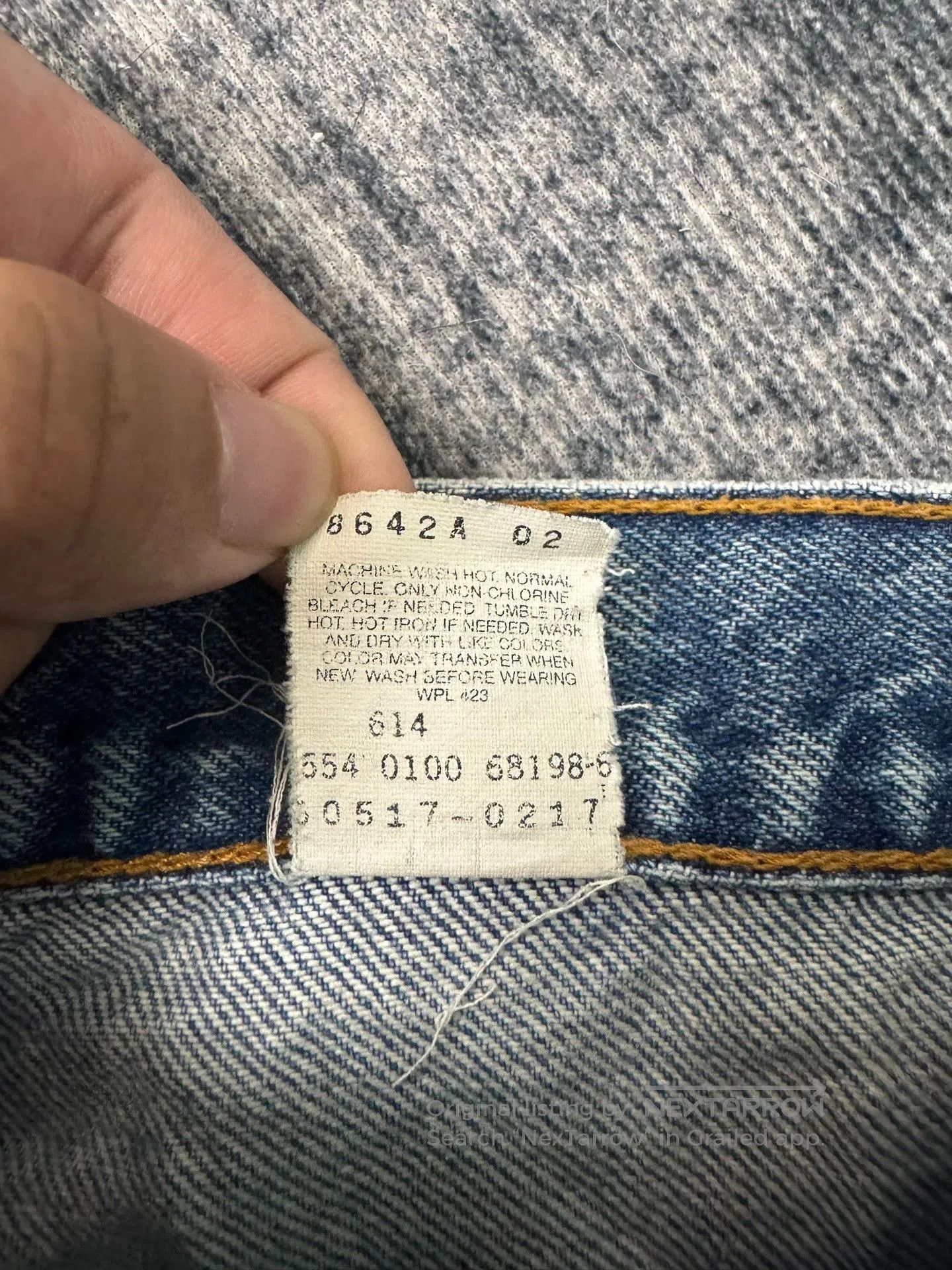 Vintage Vintage Levi's 517 90s American Jeans. Size US 33 - 5 Thumbnail