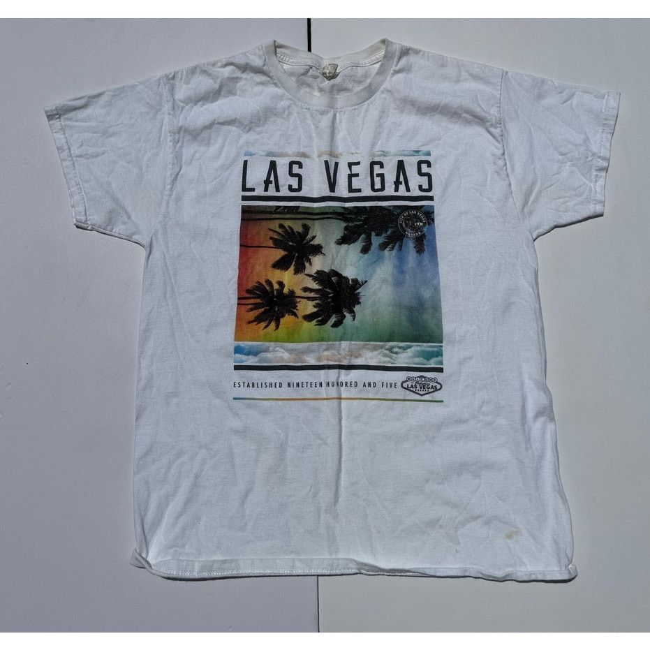 Hanes Las Vegas T Shirt Size US M / EU 48-50 / 2 - 1 Thumbnail