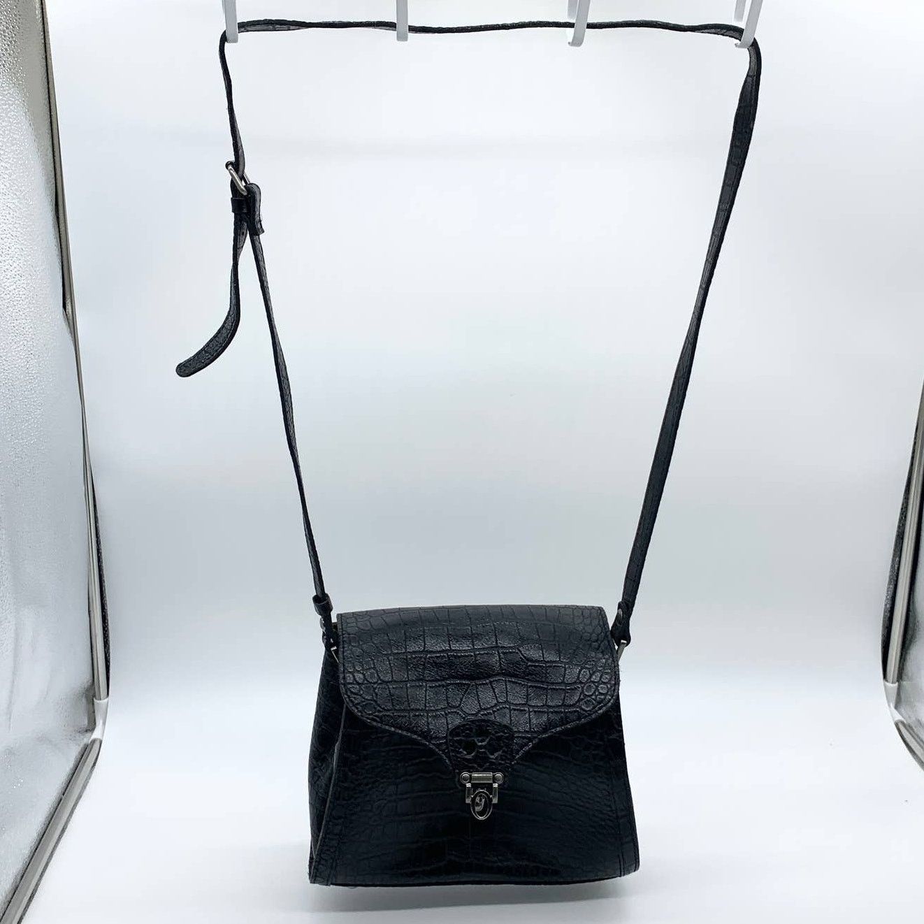 Other Patricia Nash Crossbody Leather Ashmore Satchel Black Size ONE SIZE - 2 Thumbnail