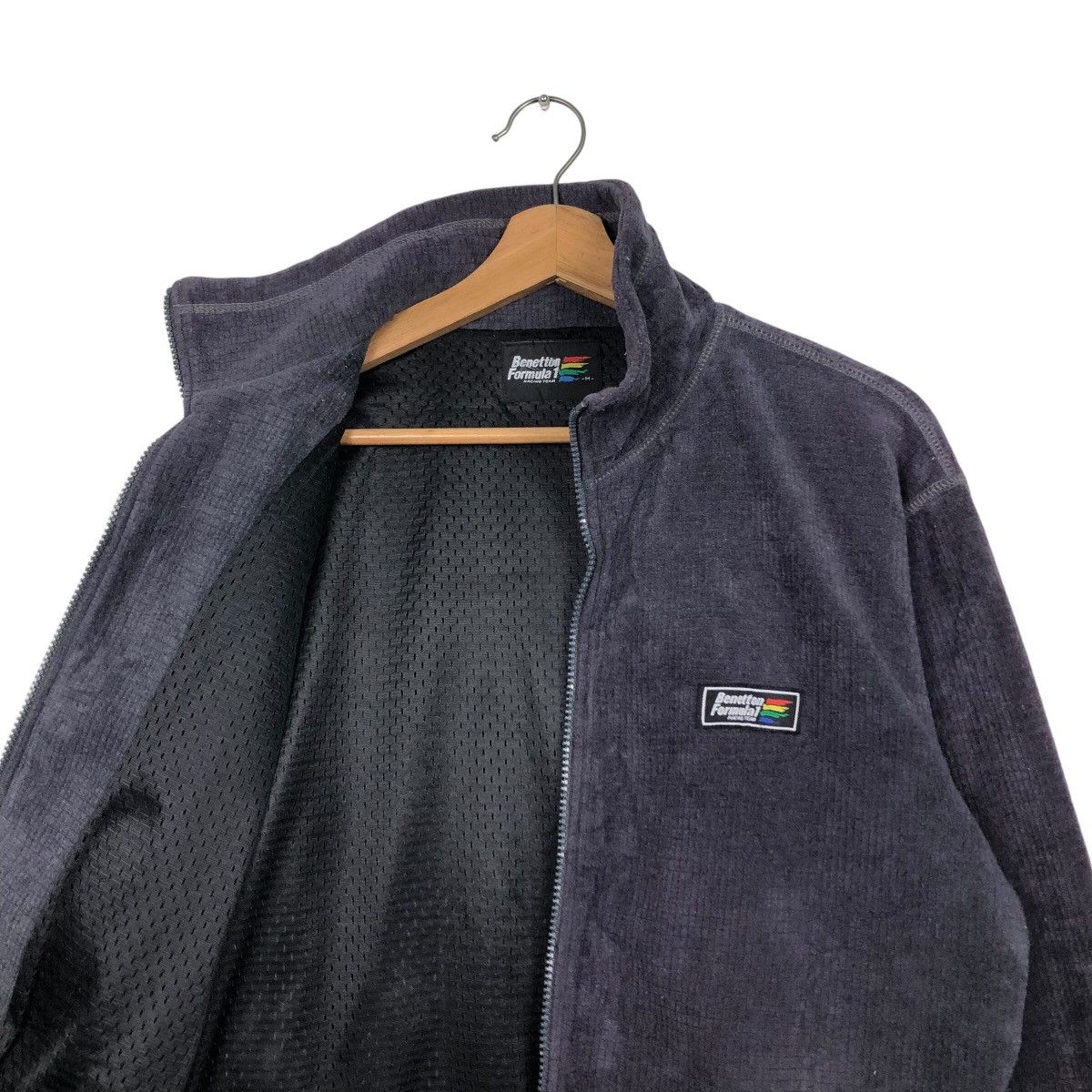 Japanese Brand × Vintage 📌Vintage Zipper Jacket Benetton Formula 1 Racing Team Size US M / EU 48-50 / 2 - 13 Thumbnail