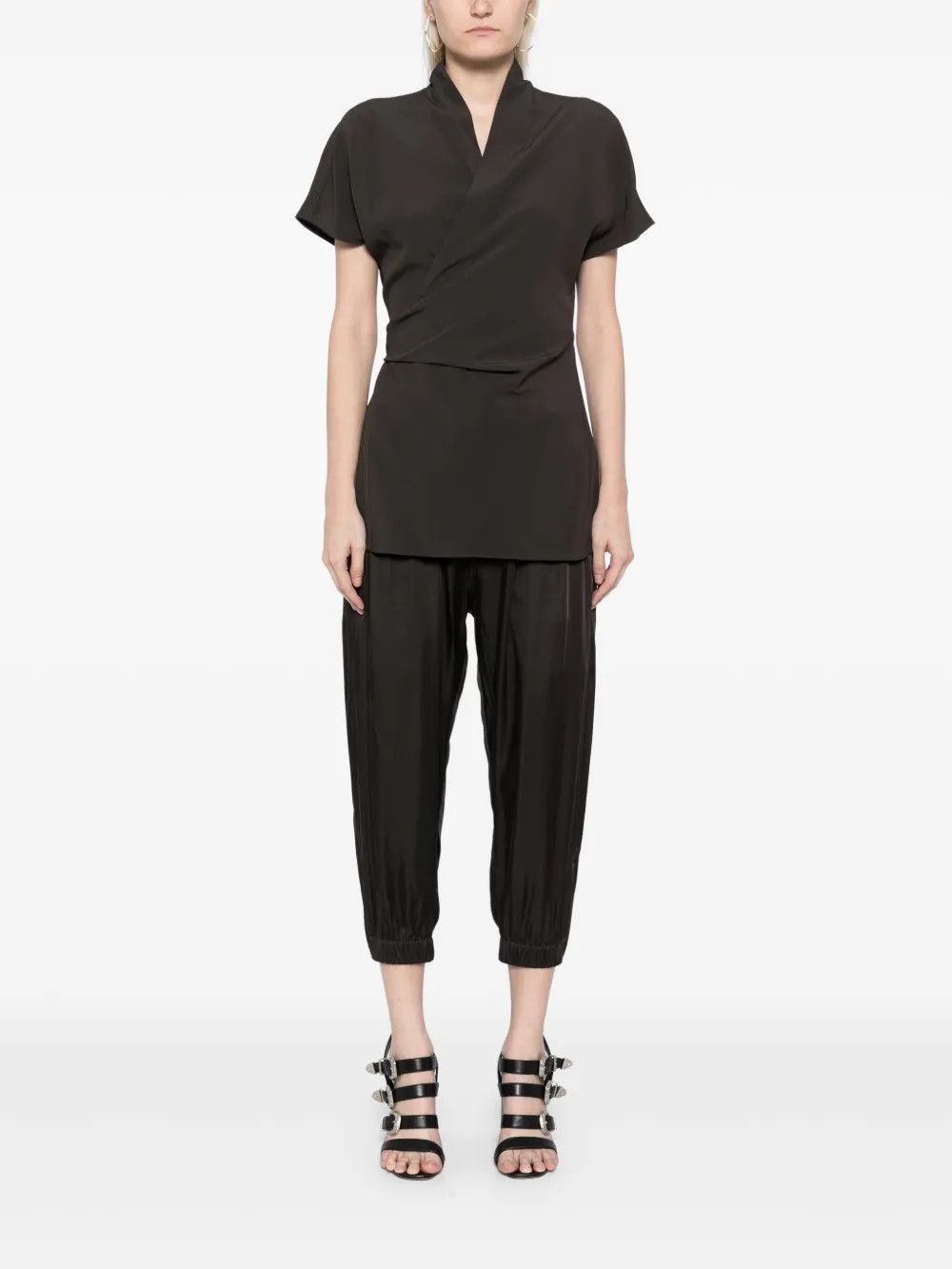 Rick Owens o1y0126 Jogger in Black Size 28" / US 6 / IT 42 - 5 Thumbnail