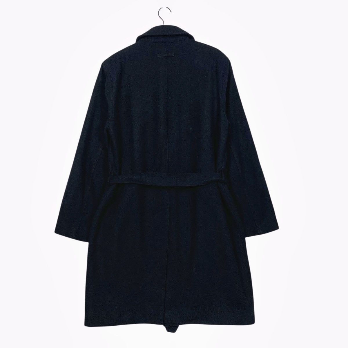 Jean Paul Gaultier Gaultier Homme Object Wool Black Coat Size US M / EU 48-50 / 2 - 8 Thumbnail