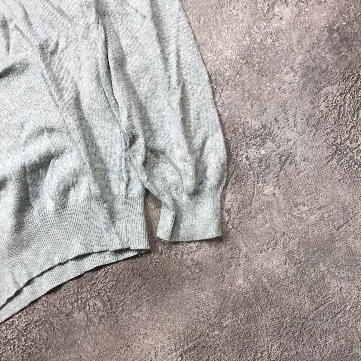Vintage Vintage 90s Valentino Knit Sweater Oversized Grunge Logo L Size US L / EU 52-54 / 3 - 5 Thumbnail