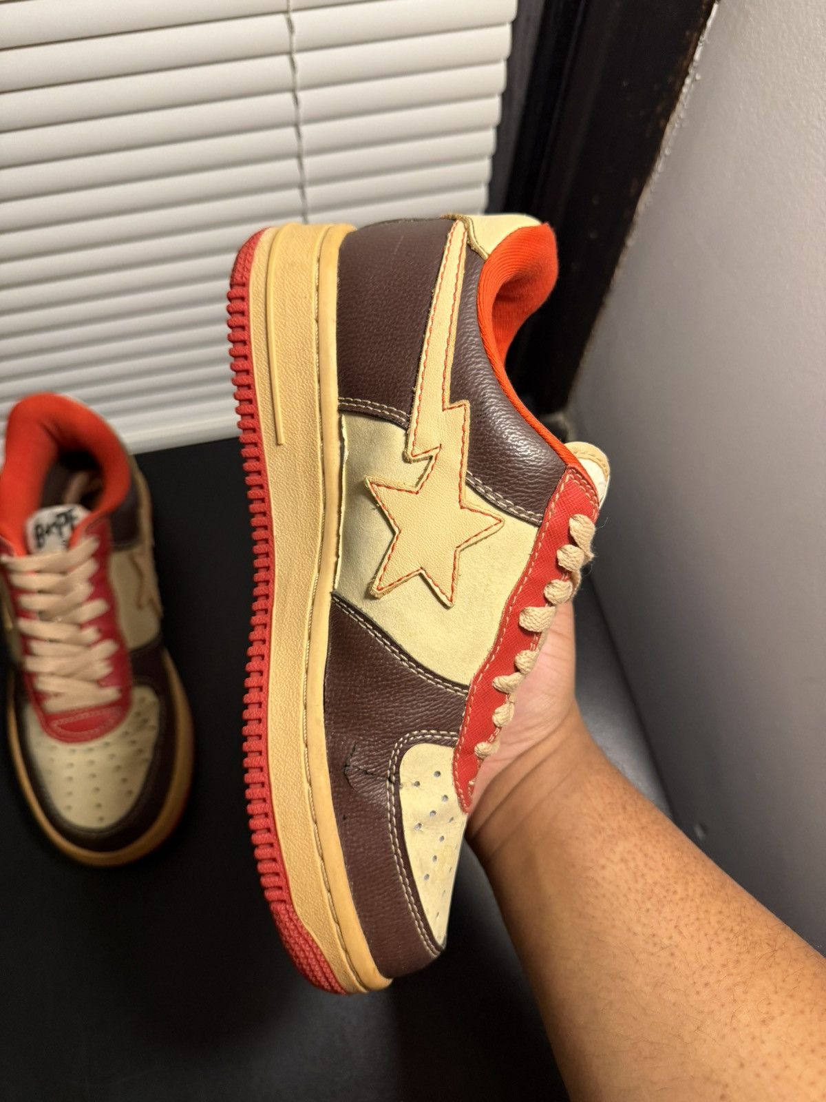Bape Bapesta College Dropout Kanye Size 6.5 Size US 6.5 / EU 39-40 - 8 Thumbnail