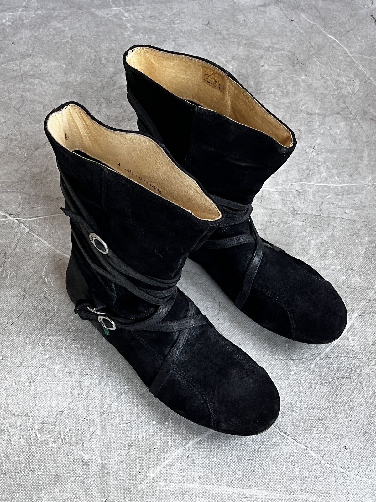 Maison Margiela Rare belted boxing style boots hype maison margiela y2k Size US 7.5 / EU 40-41 - 8 Thumbnail
