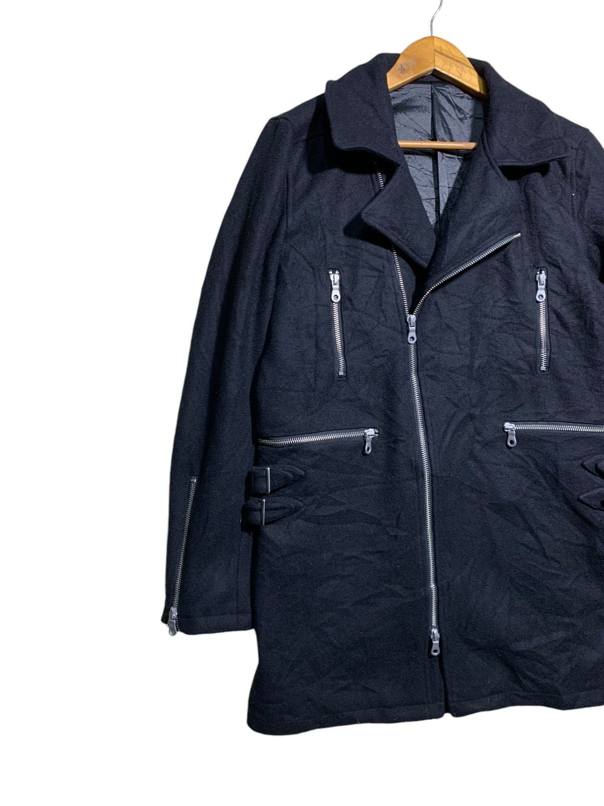 If Six Was Nine × Japanese Brand × Seditionaries 🔥BLACK WOOL GOTHIC STYLE JACKETS Size US L / EU 52-54 / 3 - 2 Thumbnail