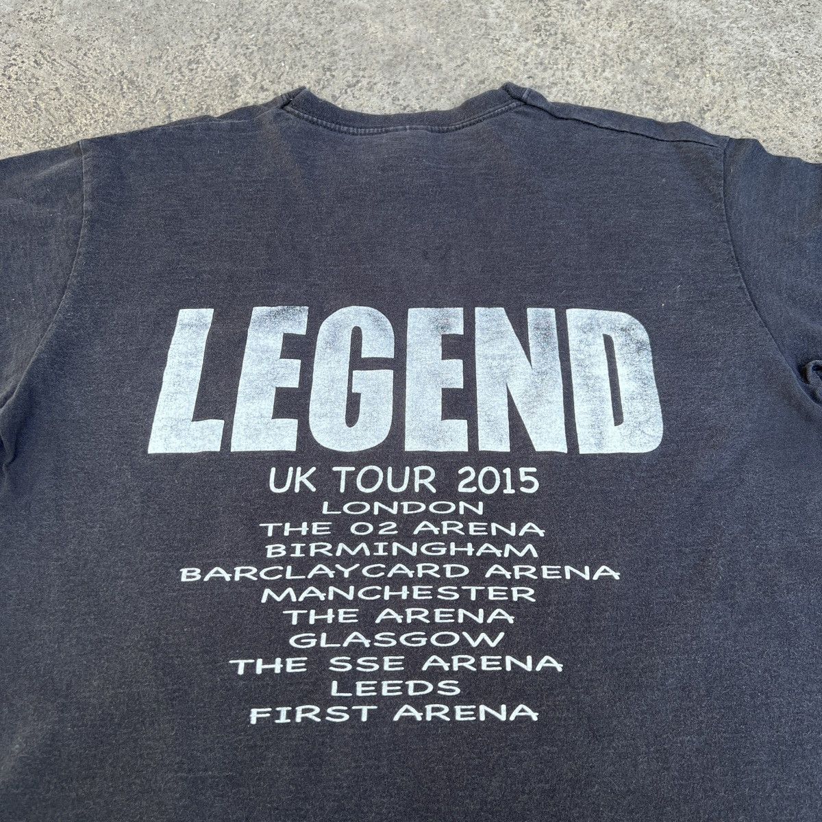 Band Tees 2015 John Legend Tour Promo Tee Faded Soul Jazz R&B Size US M / EU 48-50 / 2 - 6 Thumbnail
