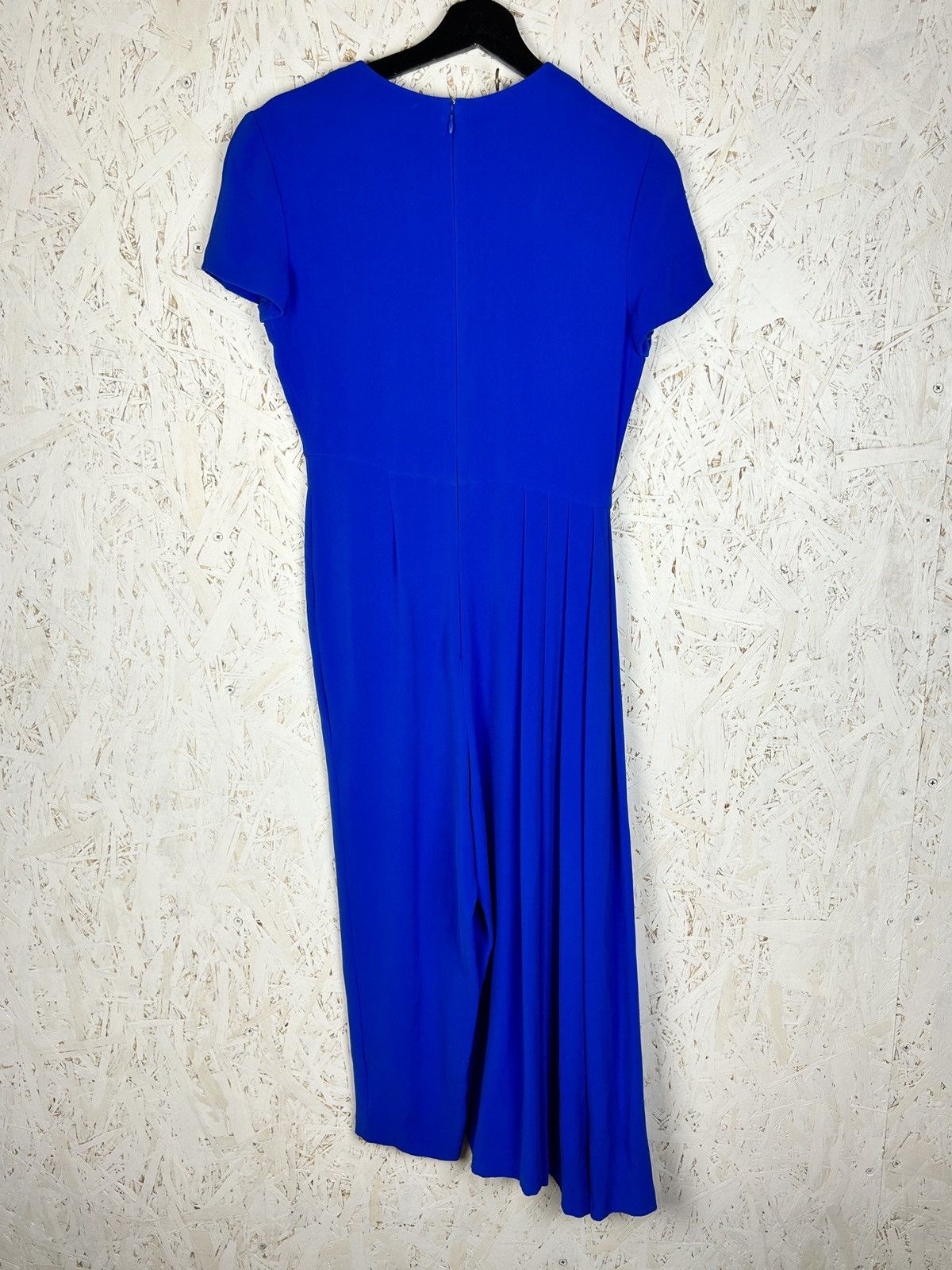 Dior Christian Dior Silk Skirt Leg Jumpsuit In Blue US 8 IT44 Size 30" / US 8 / IT 44 - 9 Thumbnail