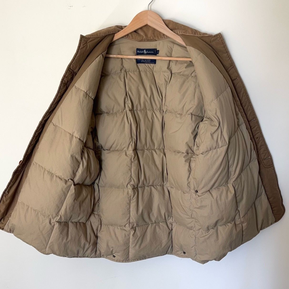 Ralph Lauren Vintage 80s Down Hunting Jacket Insulated Puffer Corduroy Size US M / EU 48-50 / 2 - 9 Thumbnail