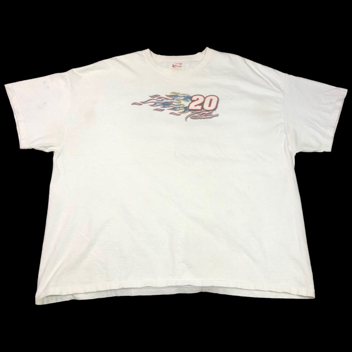 Chase Authentics Chase Authentics Tony Stewart NASCAR White Shirt Adult 2XL Size US XXL / EU 58 / 5 - 1 Thumbnail