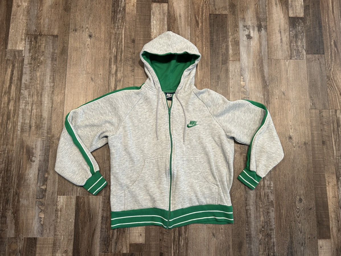 Nike *RARE* Vintage Mid-80s Nike Zip-Up Tracksuit Hoodie Size US M / EU 48-50 / 2 - 1 Thumbnail