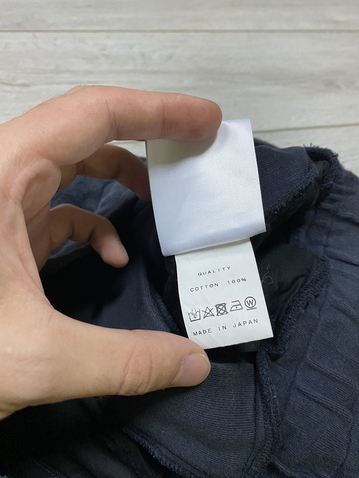 Julius ISDN Japanese RARE image fleece/cotton vintage wide pants Size US 32 / EU 48 - 7 Thumbnail