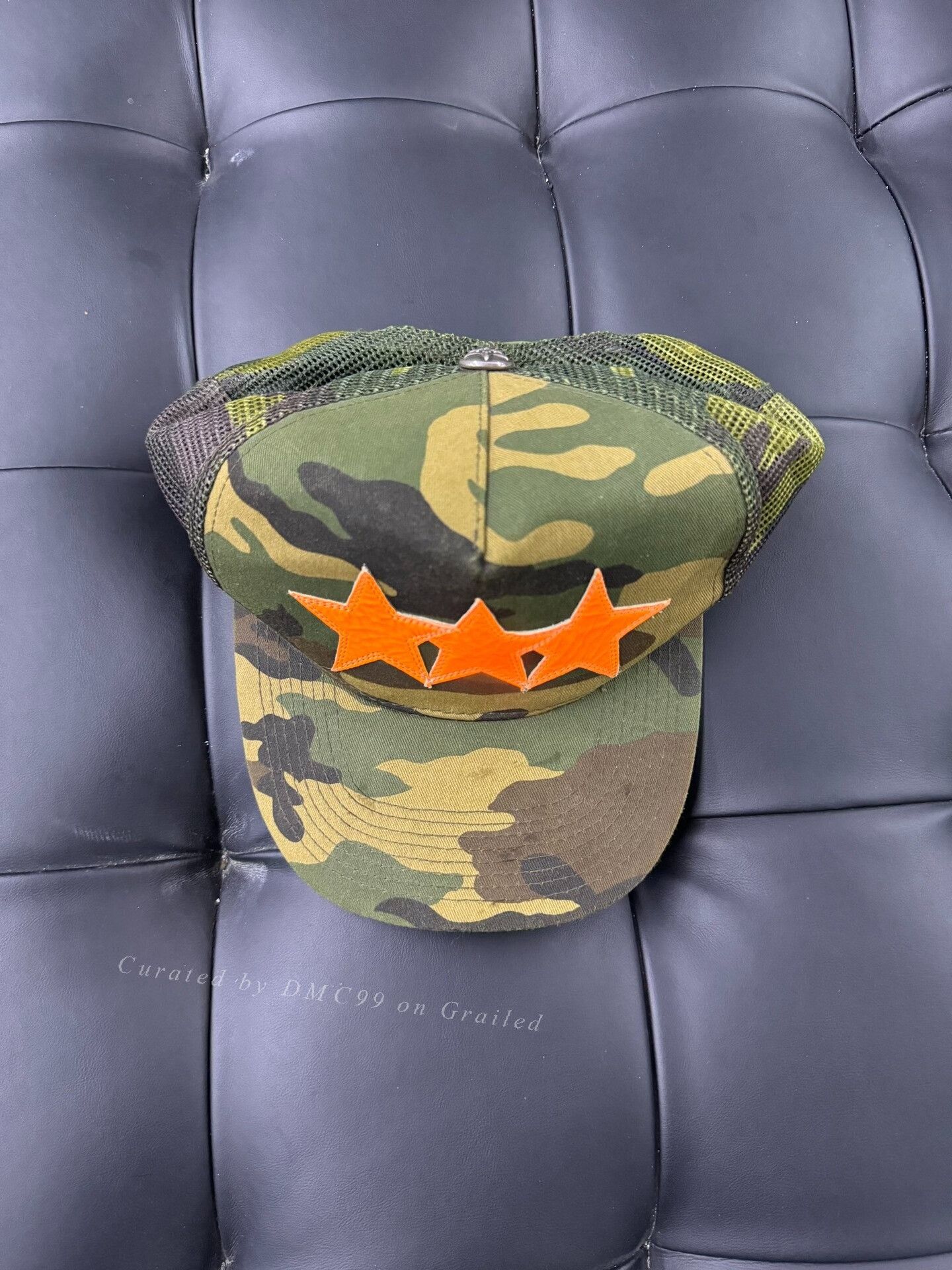 Chrome Hearts Chrome Hearts Camo Star Patch Trucker Hat Size ONE SIZE - 1 Thumbnail