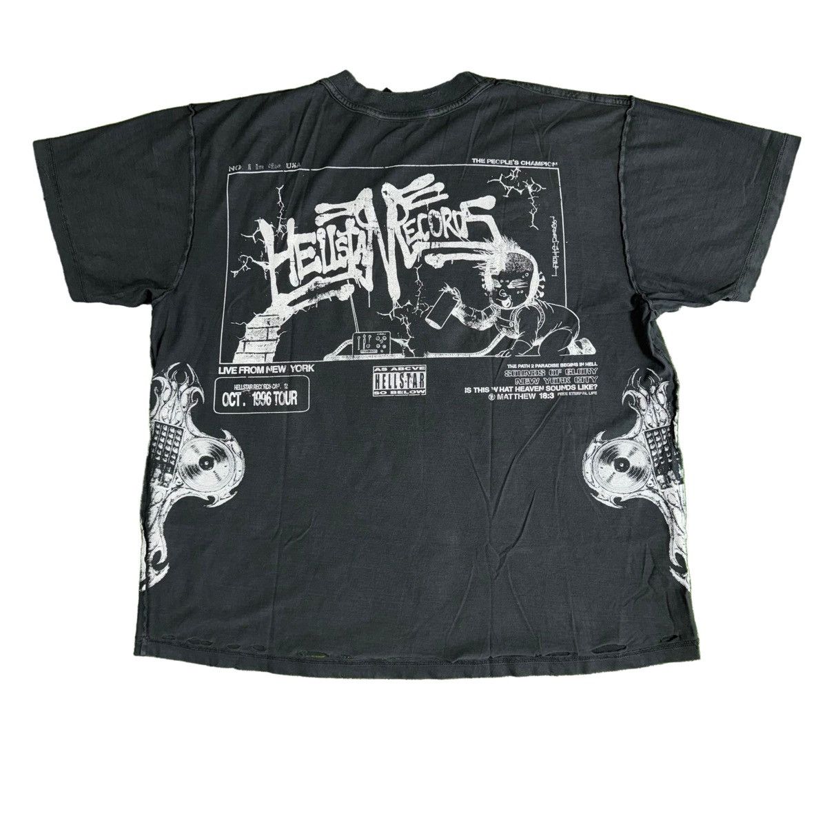 HELLSTAR Hellstar Records Baby T-Shirt Size US XL / EU 56 / 4 - 2 Thumbnail