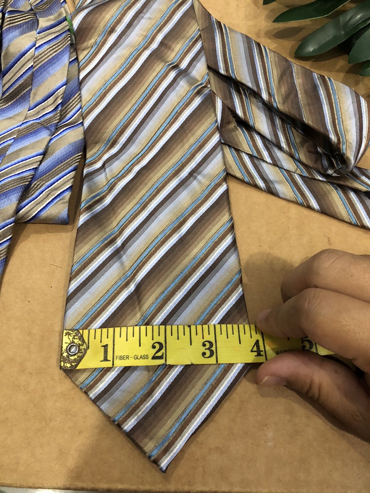 Designer × Van Heusen Geoffrey beene x Van heusen silk neck tie Size ONE SIZE - 10 Thumbnail