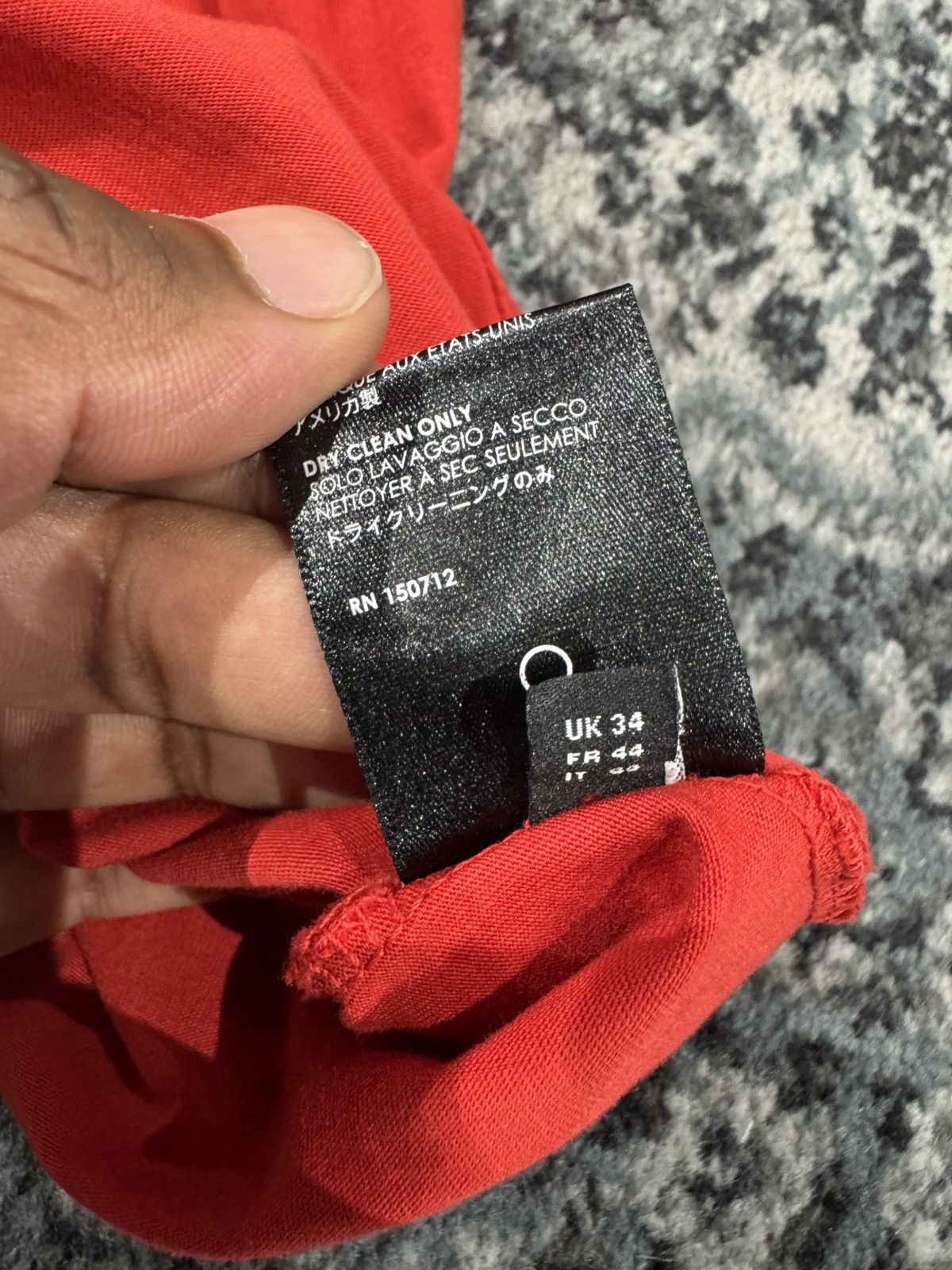 Amiri Amiri Drugs Are My Life Tee Red Size US XS / EU 42 / 0 - 4 Thumbnail
