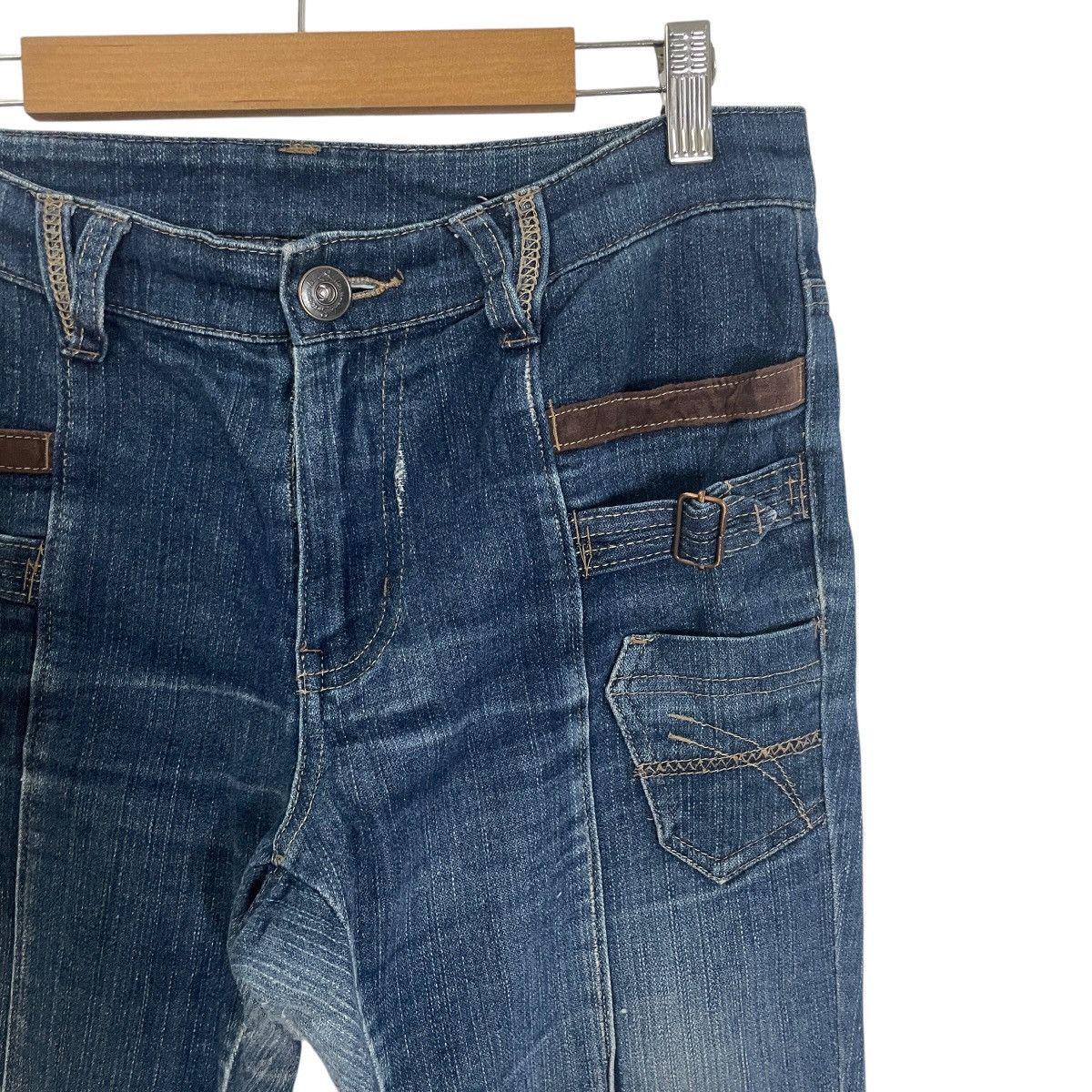 Japanese Brand Vintage Japanese Designer Denim Size 31" - 4 Thumbnail