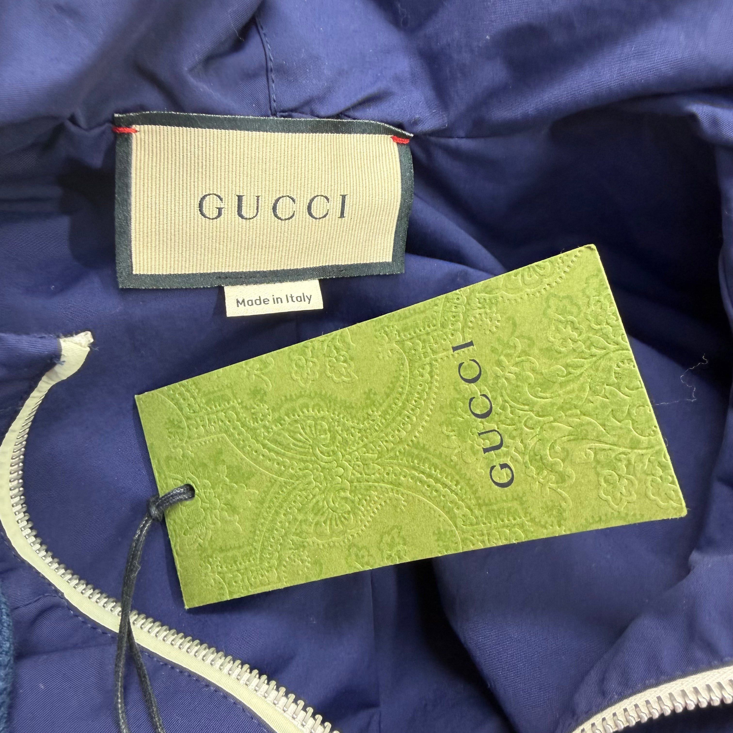 Gucci Gucci Wool Jersey Zip Up Sweatshirt XS (S) Size US S / EU 44-46 / 1 - 4 Thumbnail