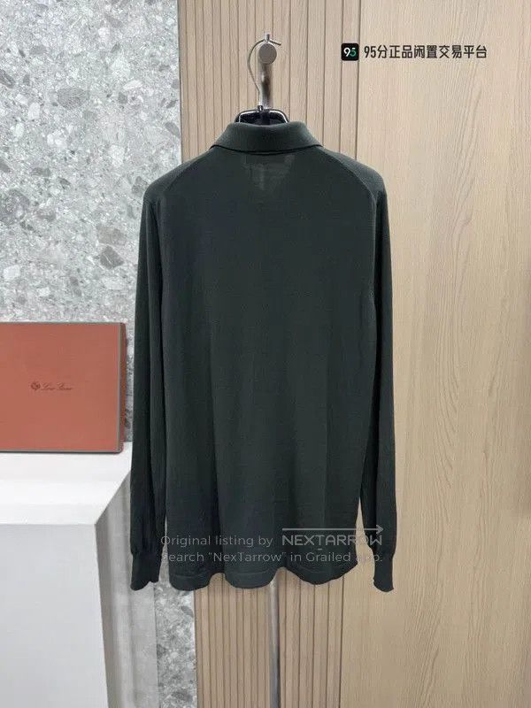Loro Piana Loro Piana Men's Solid Long. Size US M / EU 48-50 / 2 - 1 Thumbnail