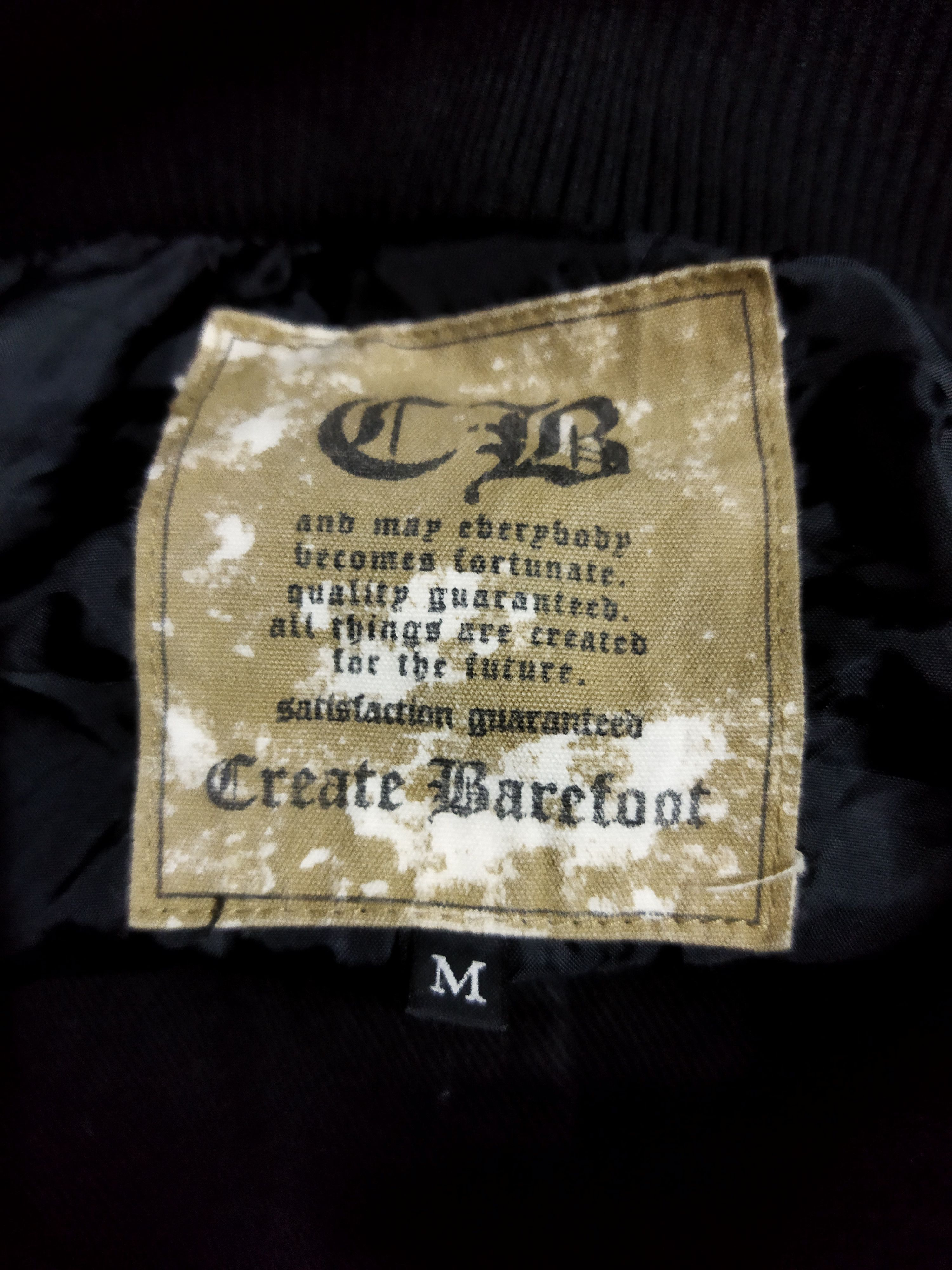 Japanese Brand Create Barefoot Varsity Jacket Size US M / EU 48-50 / 2 - 6 Thumbnail