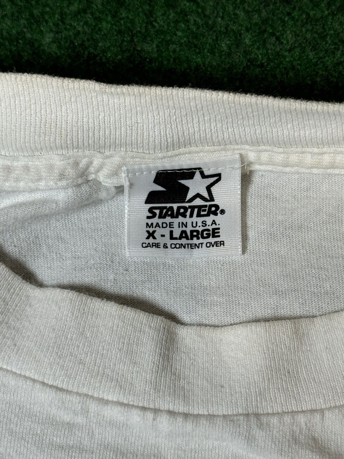 Starter × Vintage Vintage 90s Chicago Bulls 1997 NBA Champs Starter T Shirt Size US XL / EU 56 / 4 - 3 Thumbnail
