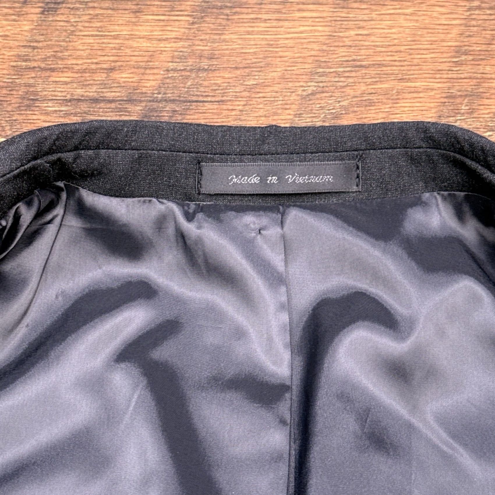 Van Heusen Van Heusen Flex Suit 42 Long Gray Pants 36x32 Stretch 2 Piece - 42" Jacket Sleeve Button Style 4-Button Size 42R - 6 Thumbnail